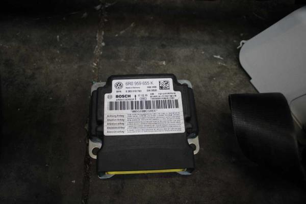 AIRBAG VW POLO 6R 5-PORTE 2009 - 2015 ( TABLEAU DE BORD + VOLANT + CEINTURES AVANT) - Vue 3